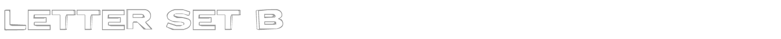 Letter Set font preview
